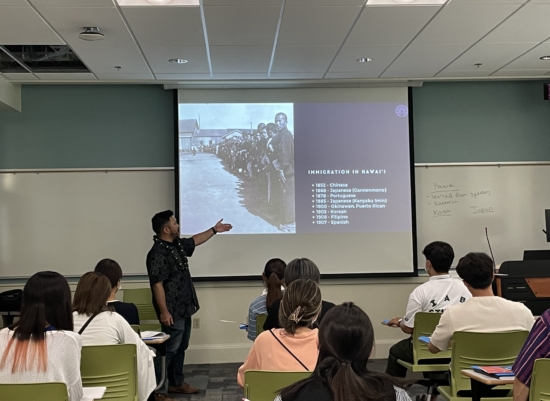 Highschool students internment presentation