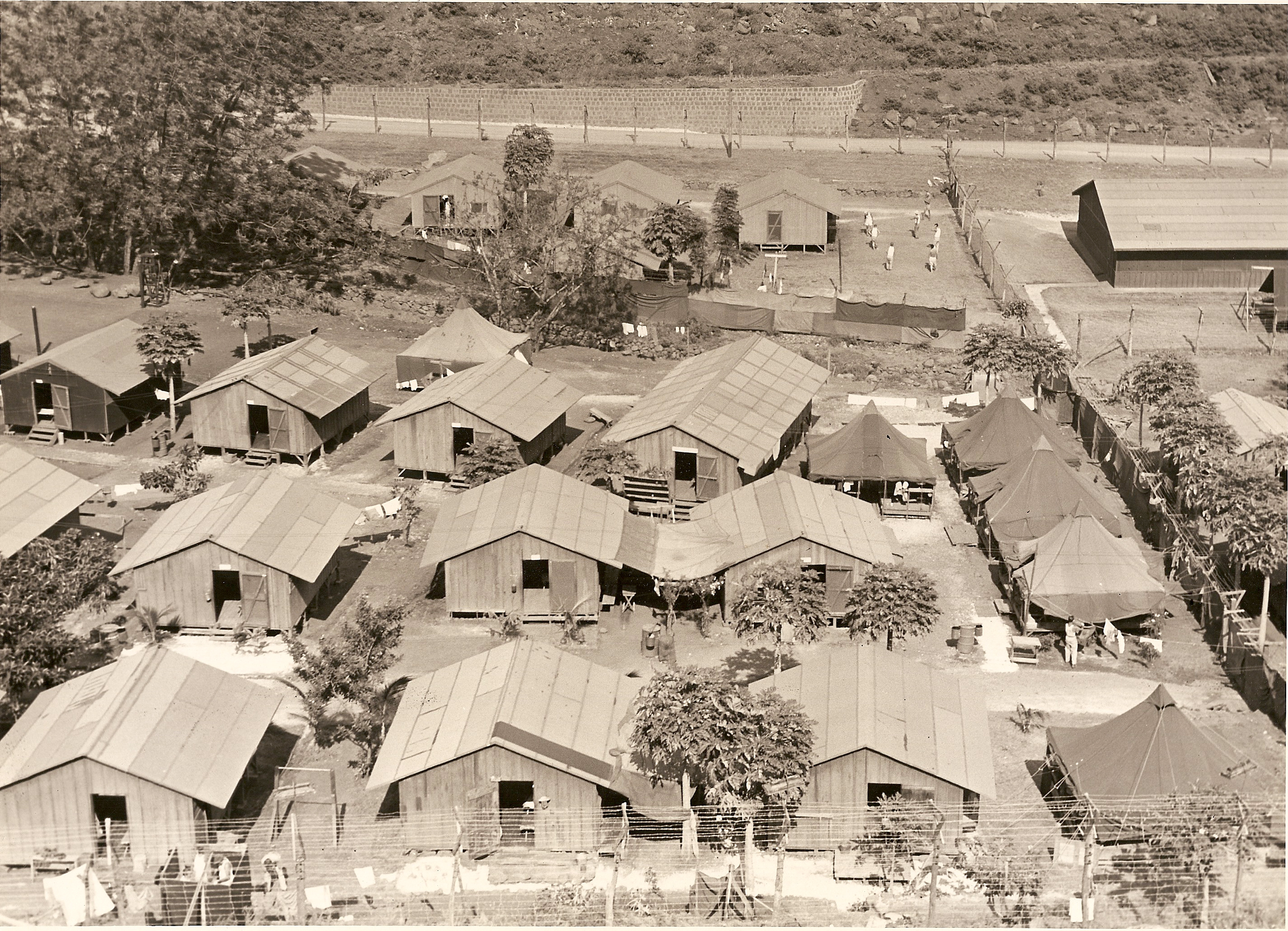 Honouliuli internee barracks