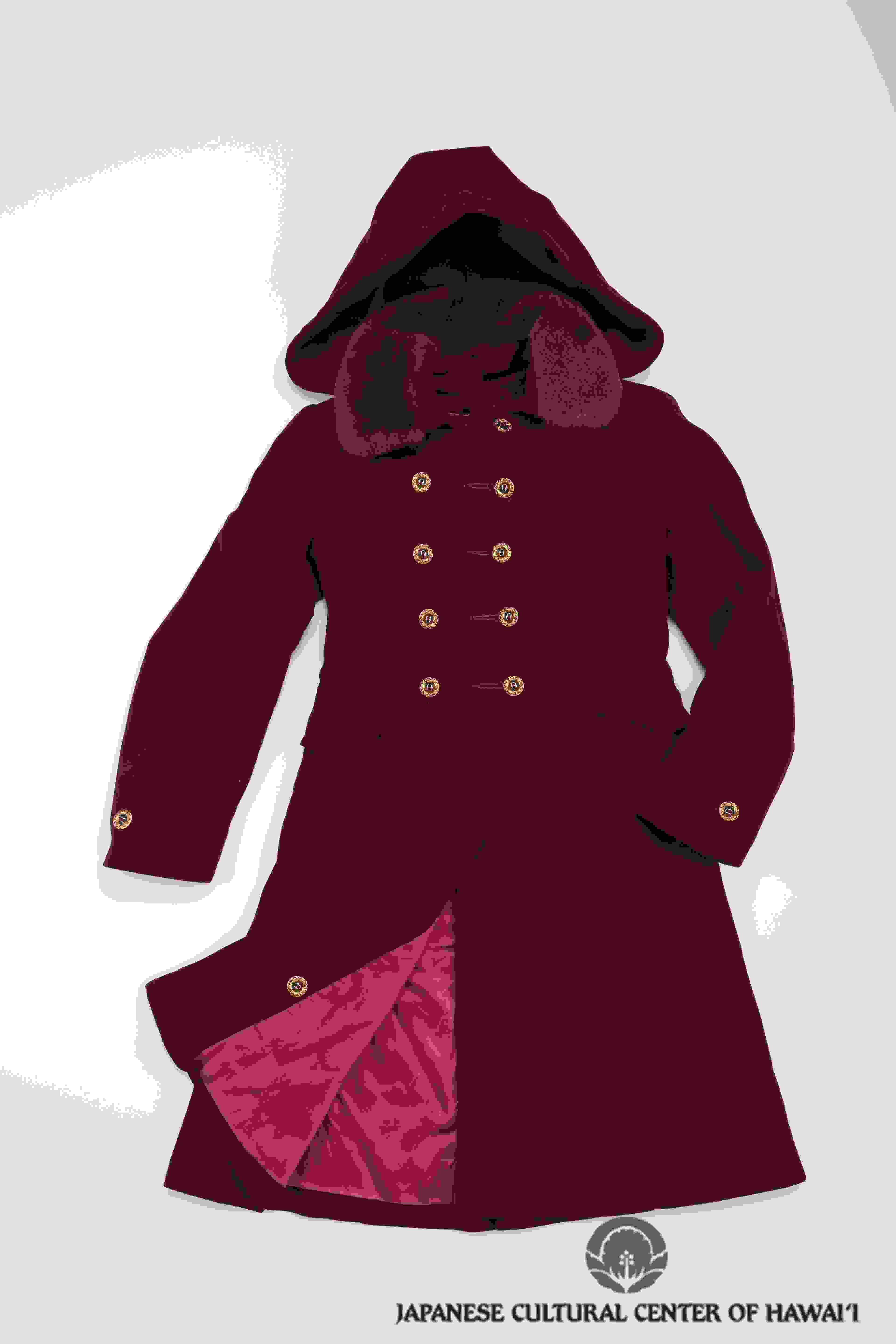 Wool coat crafted by Nishimura