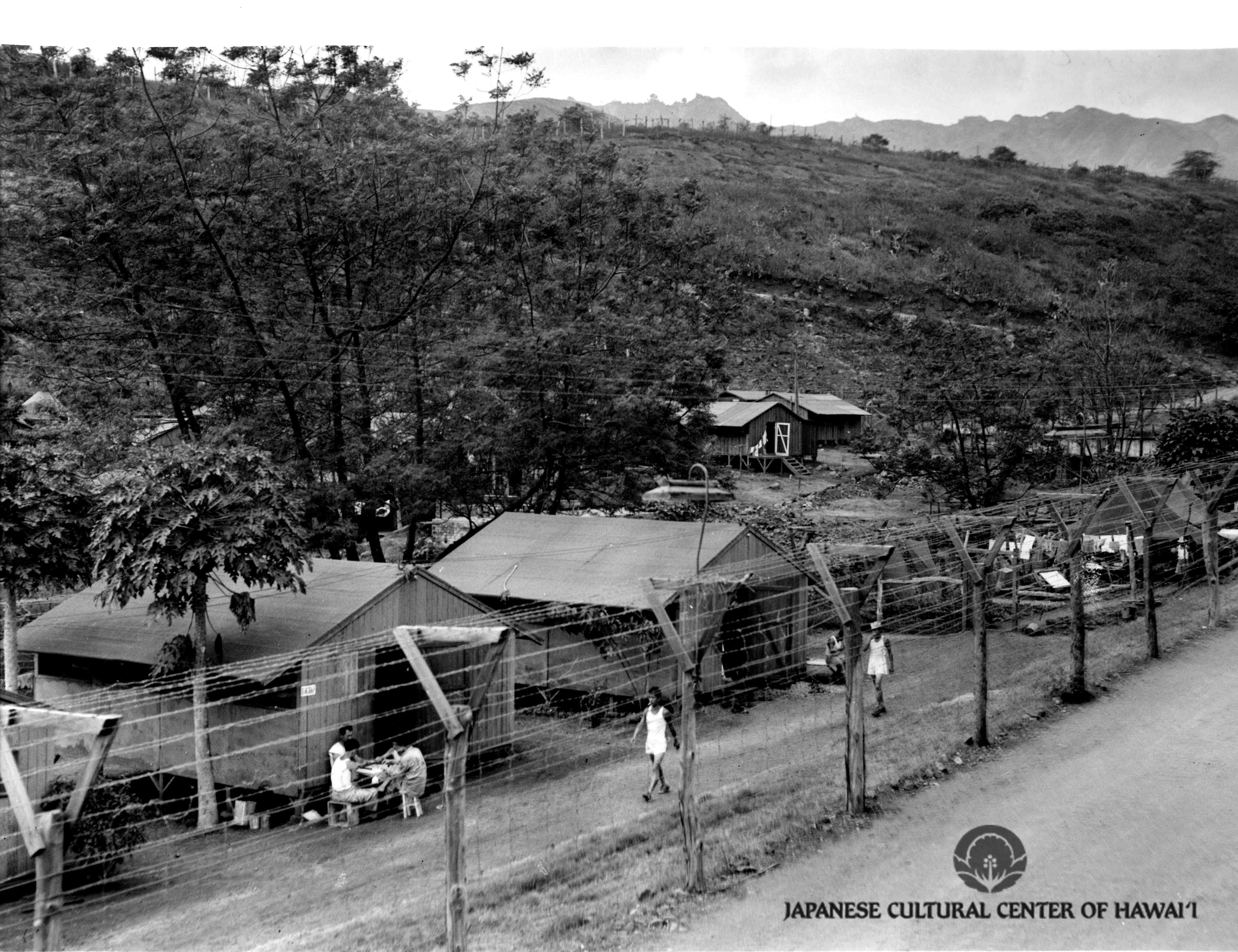 Barracks at Honouliuli Internment Camp
